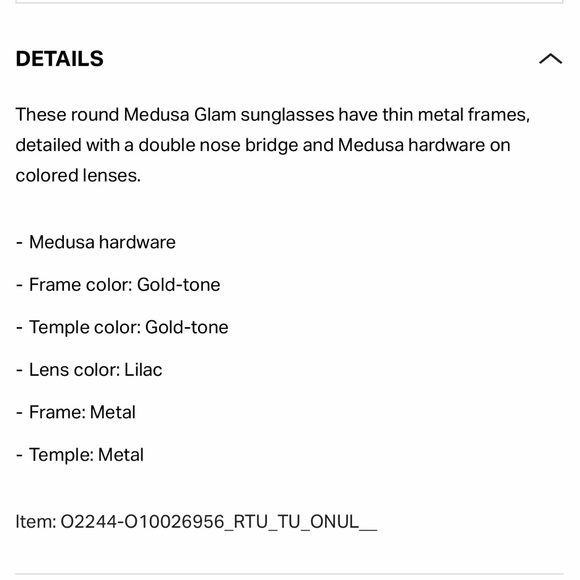 💯 Authentic Versace “Medusa” glam sunglasses
Purple and gold
Brand new - Picture 5 of 7